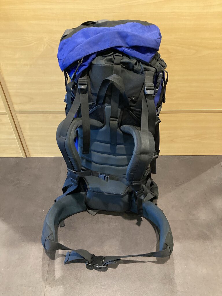 (Older) Arcteryx Bora 80 Backpack, Blue/Black