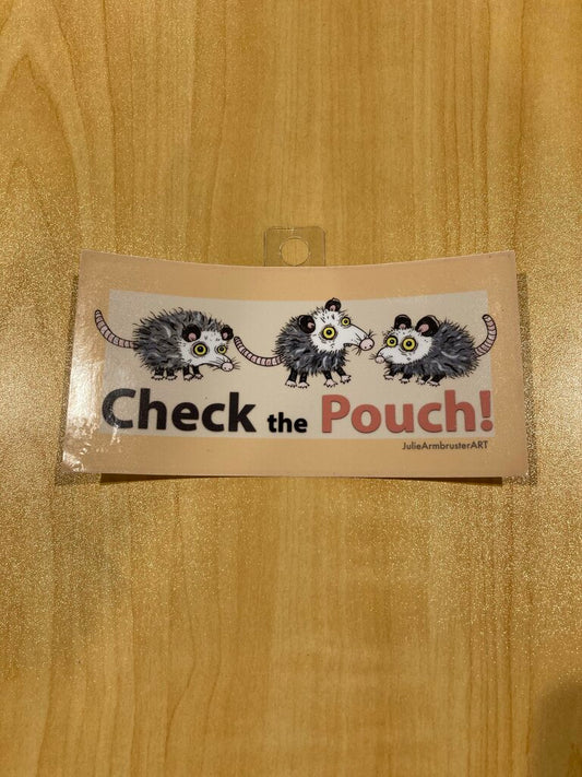 Julie Armbruster Check the Pouch