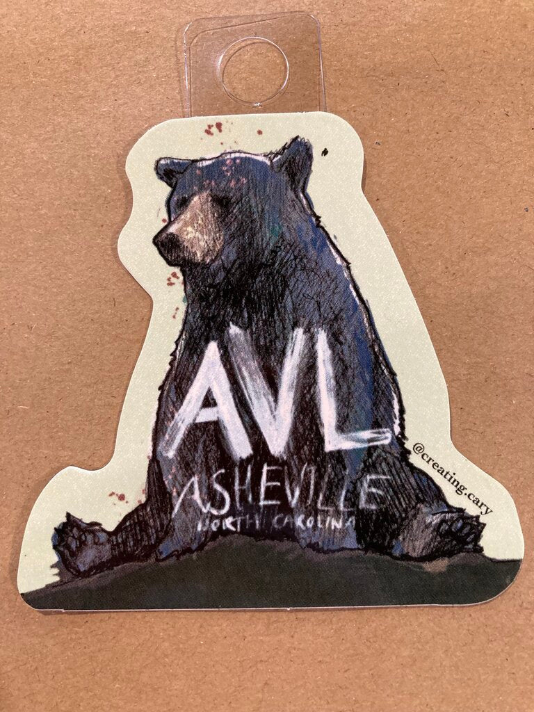 Gingerly Designs Sitting Bear Green Trim