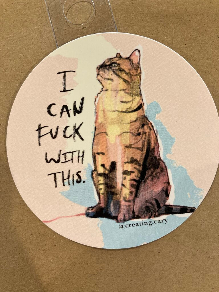 Gingerly Designs F With This Cat