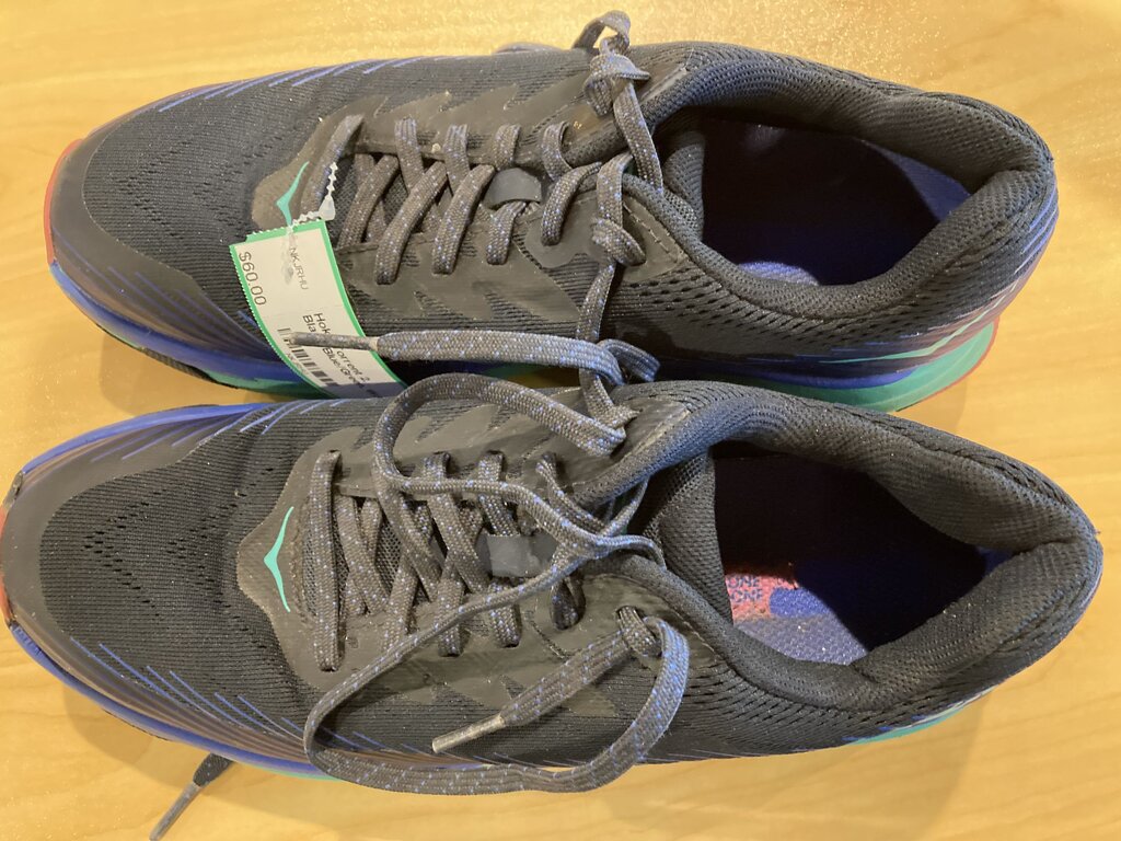 Hoka Torrent 2, Black/Blue/Green, Women's 9