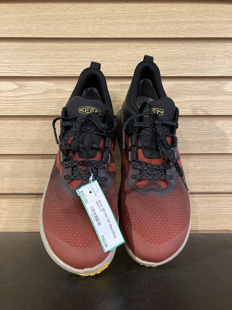 Keen 450 Dirt WP, Black/Red, Men's 9