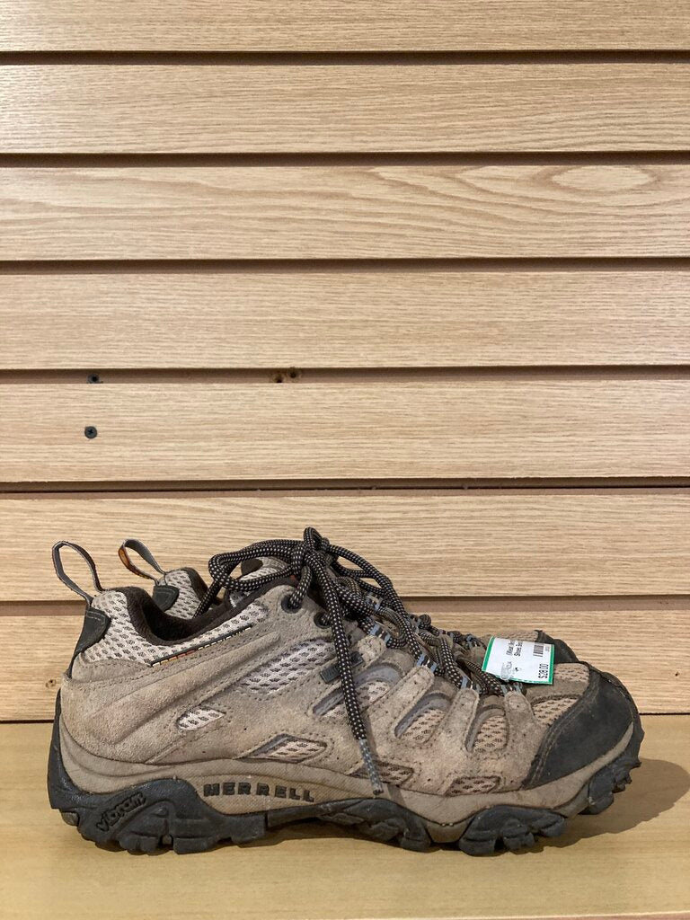 (Wear) Merrell WP Low Hiking Shoes, Beige, Women's 6.5
