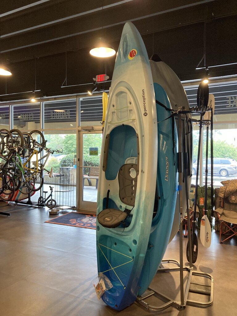 Perception Sound 9.5 Kayak, White/Teal