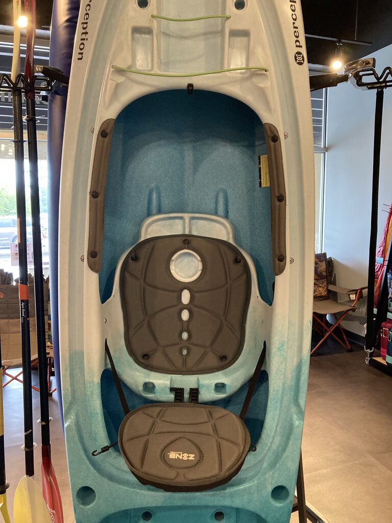 Perception Sound 9.5 Kayak, White/Teal