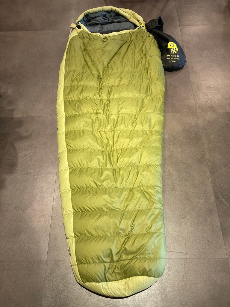 Mountain Hardwear Merced Mummy Sleeping Bag, Green, 32deg