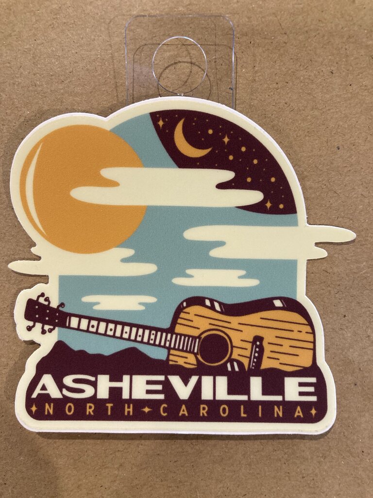 Logan Hall Asheville Guitar/Sky