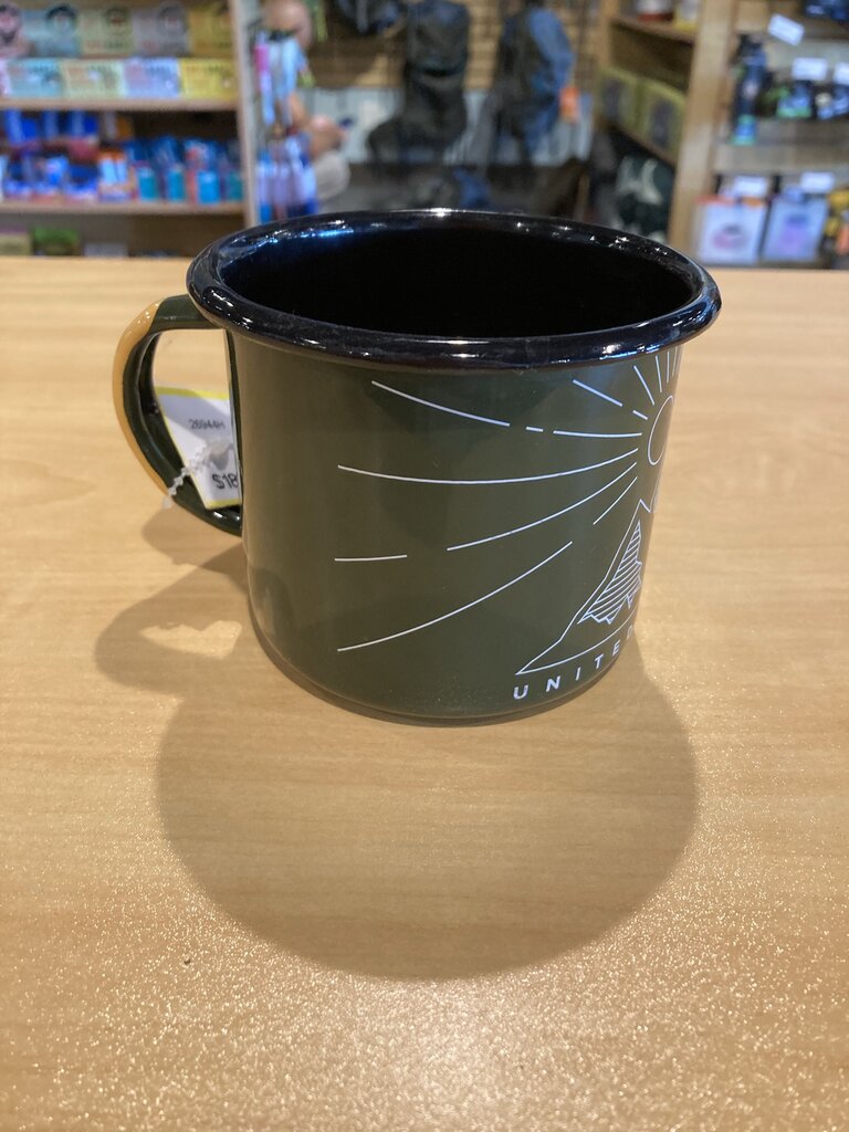 United By Blue Enamel Cup, Green