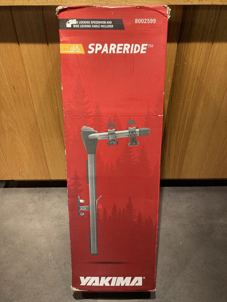 (Unused) Yakima Spareride Bike Rack, Black/Grey, 2 Bike