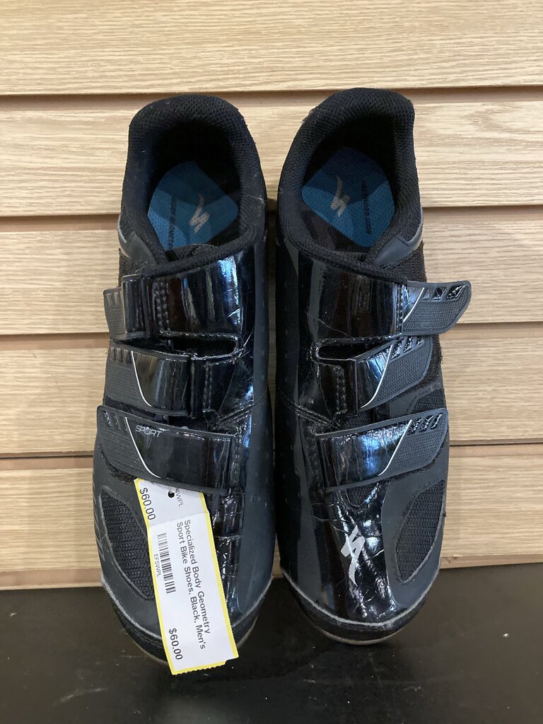 Specialized Body Geometry Sport Bike Shoes, Black, Men's 9