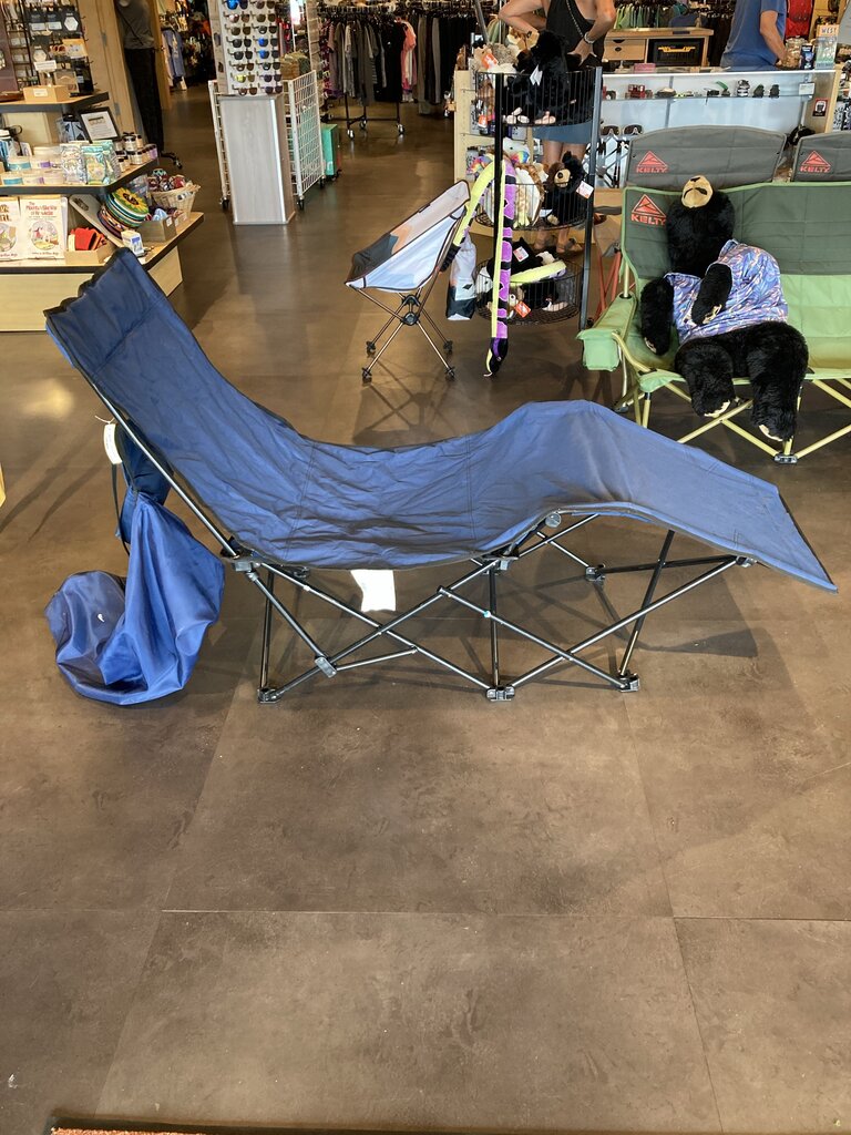 Unbranded Camping Recliner, Blue, OS