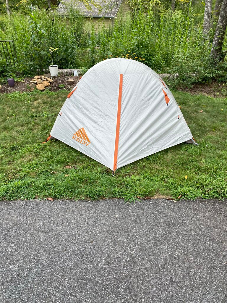 Kelty Salida 2 Backpacking Tent, Grey/Orange, 2P