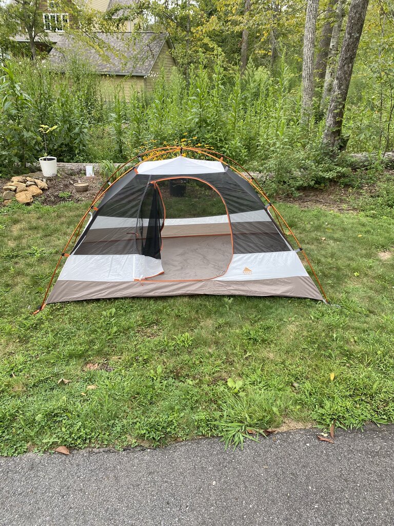 Kelty Salida 2 Backpacking Tent, Grey/Orange, 2P