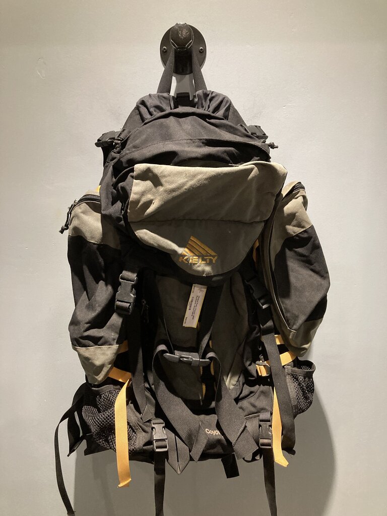(Stains) Kelty Coyote 4500 Backpack, Grey/Yellow
