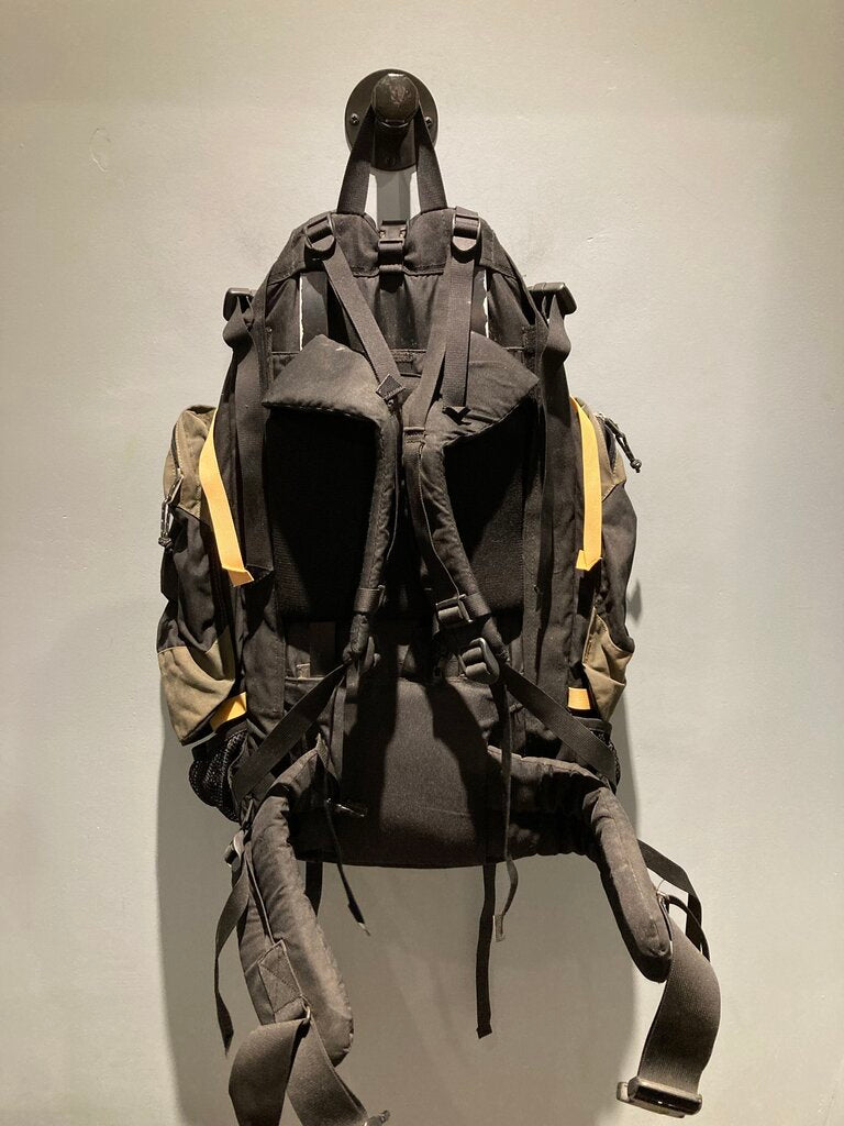 (Stains) Kelty Coyote 4500 Backpack, Grey/Yellow