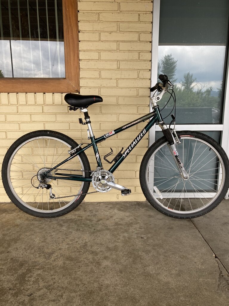 Specialized Hard Rock Classic MTB, Green, 13" frame/26" wheels