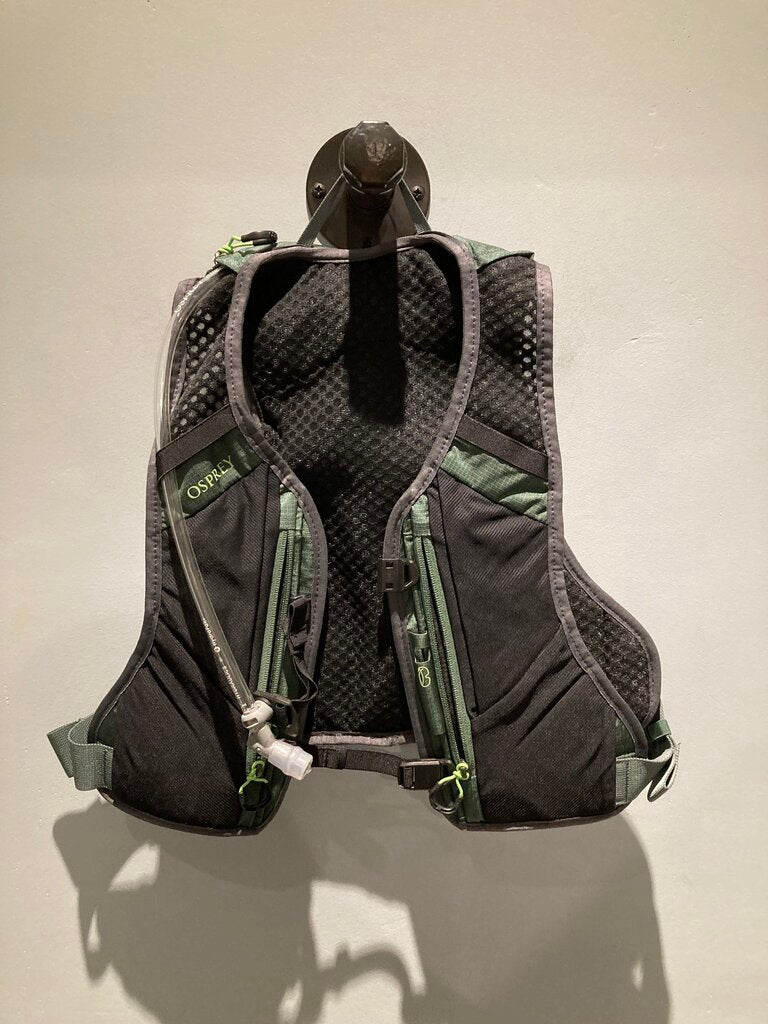 Osprey Escapes Vest, Green/Black, 6L