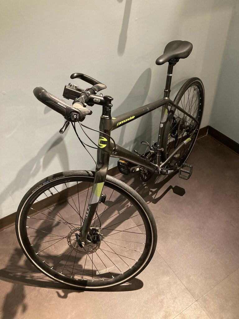 Cannondale Quick 3, Black/Green, 48cm, 700cm Wheel