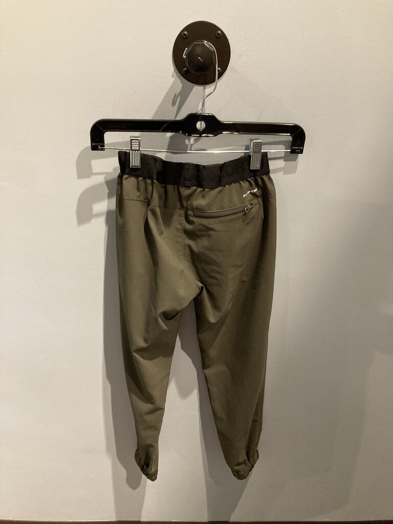The North Face Flash Dry Pants, Green/Black, Kid's 7/8