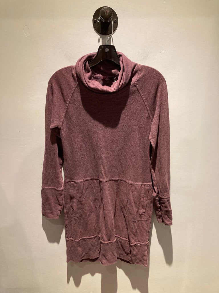 Prana Funnel Neck Dress, Purple, Women's S