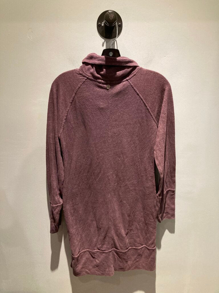 Prana Funnel Neck Dress, Purple, Women's S