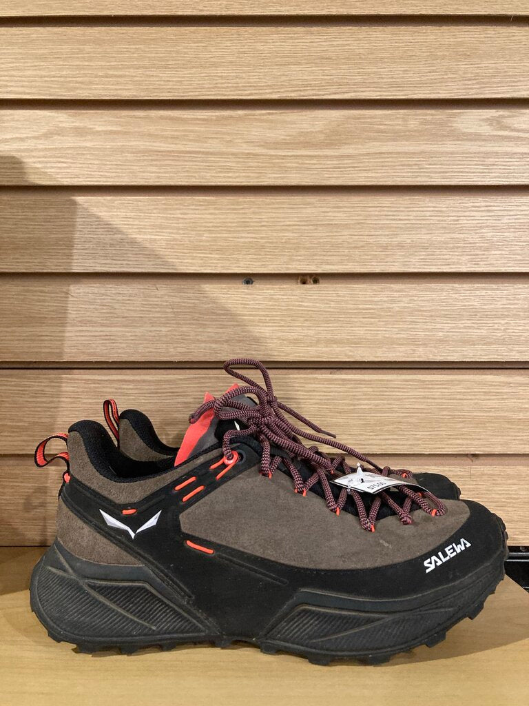 Salewa Dropline Hiking Shoes, Brown/Black/Pink, Women's 7