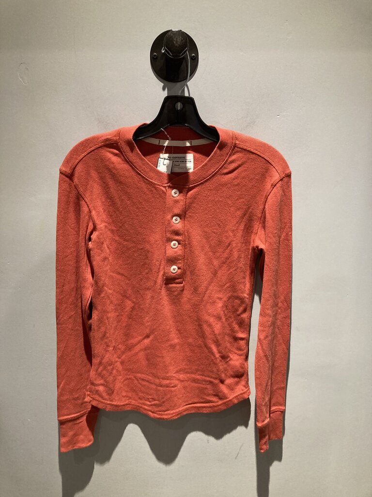 REI LS Top, Orange, Woemn's XS
