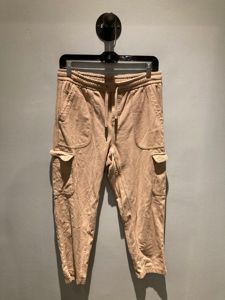 Athleta Cargo Sweatpants, Khaki, Women's 6