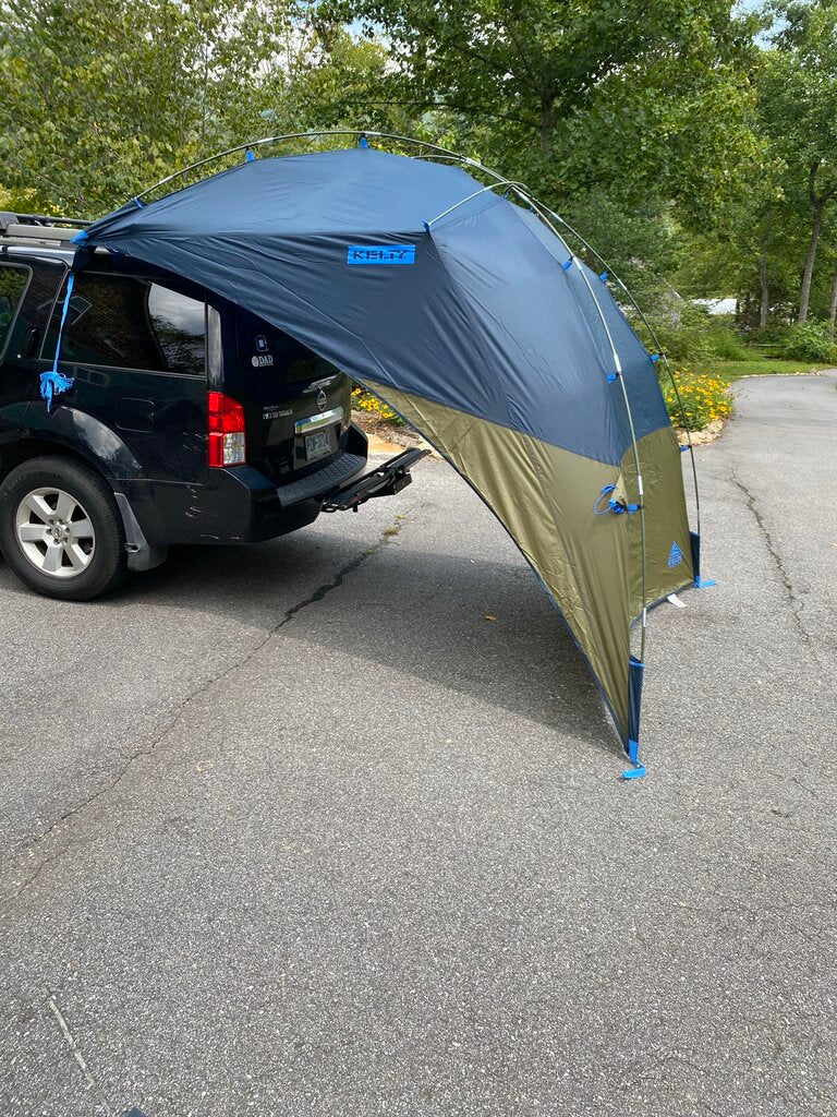 Kelty Sideroads Awning, Blue/Green, OS