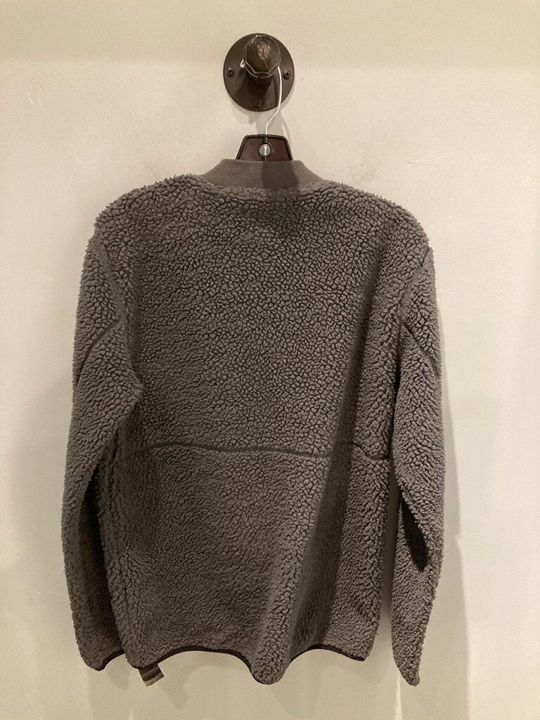 Burton Full Zip High Pile Fleece, Grey, Men's S