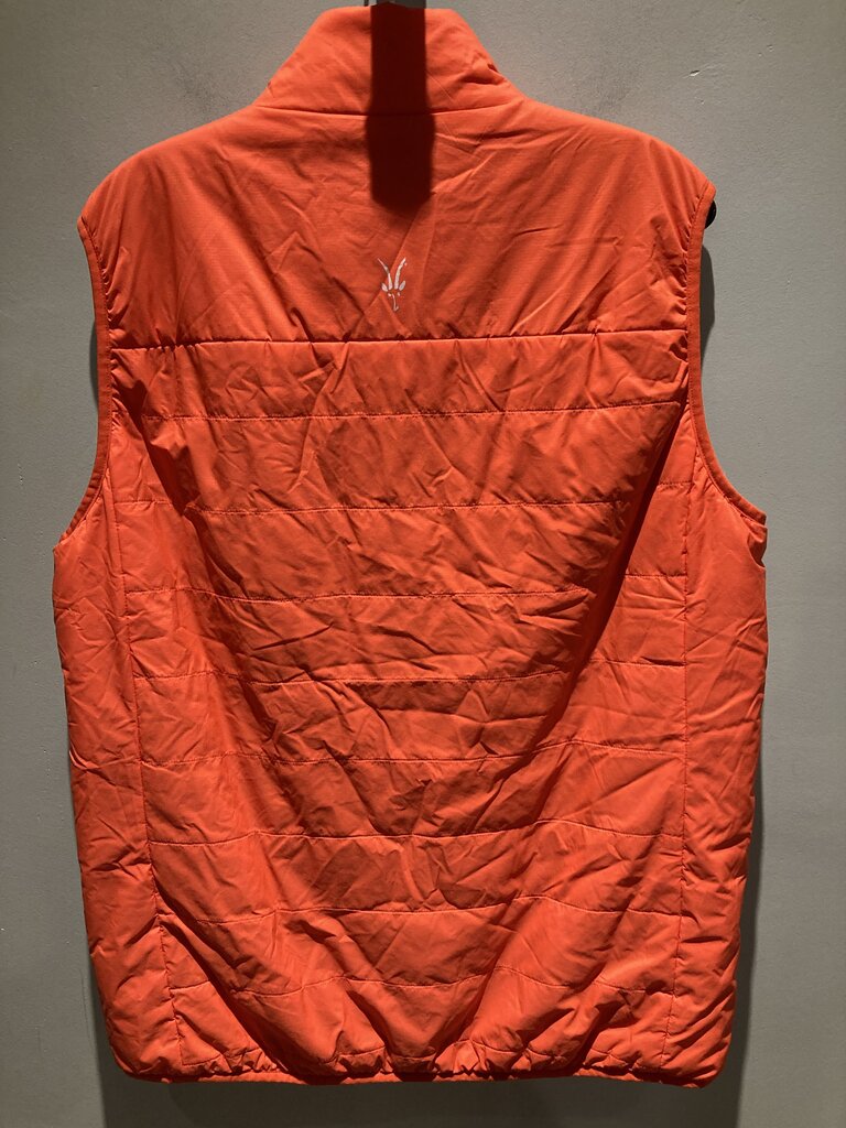 Ibex Wool Aire Vest, Orange/Red, Men's L