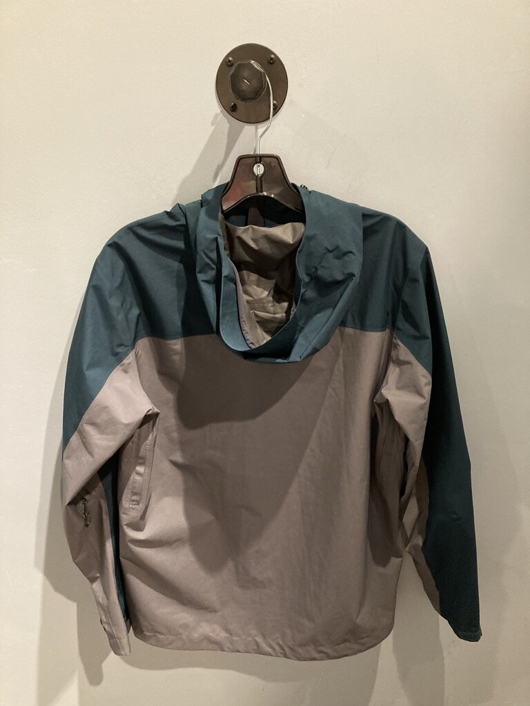 Mammut Full Zip GTX Rain Jacket, Green/Grey, Men's M