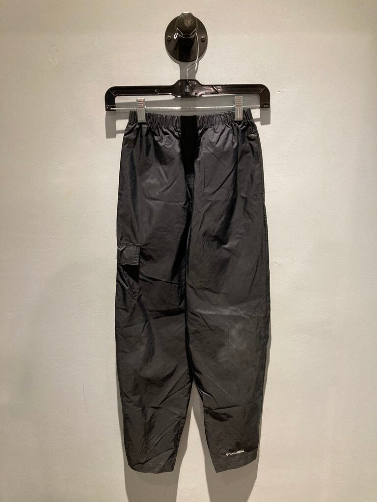 Columbia Rain Pants, Black, Kids M (10/12)