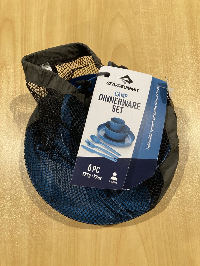 Sea To Summit Camp Dinnerware Set, 6pc