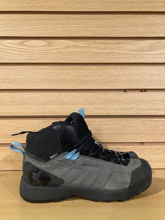 Black Diamond Mission Leather Boot, Grey/Black, Women's 8