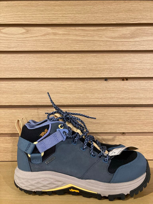 Teva Grandview Mid GTX, Blue Yellow, Women's 6