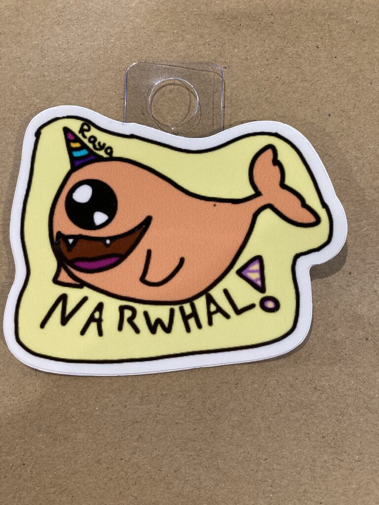 Raya Sly Narwhal! Sticker