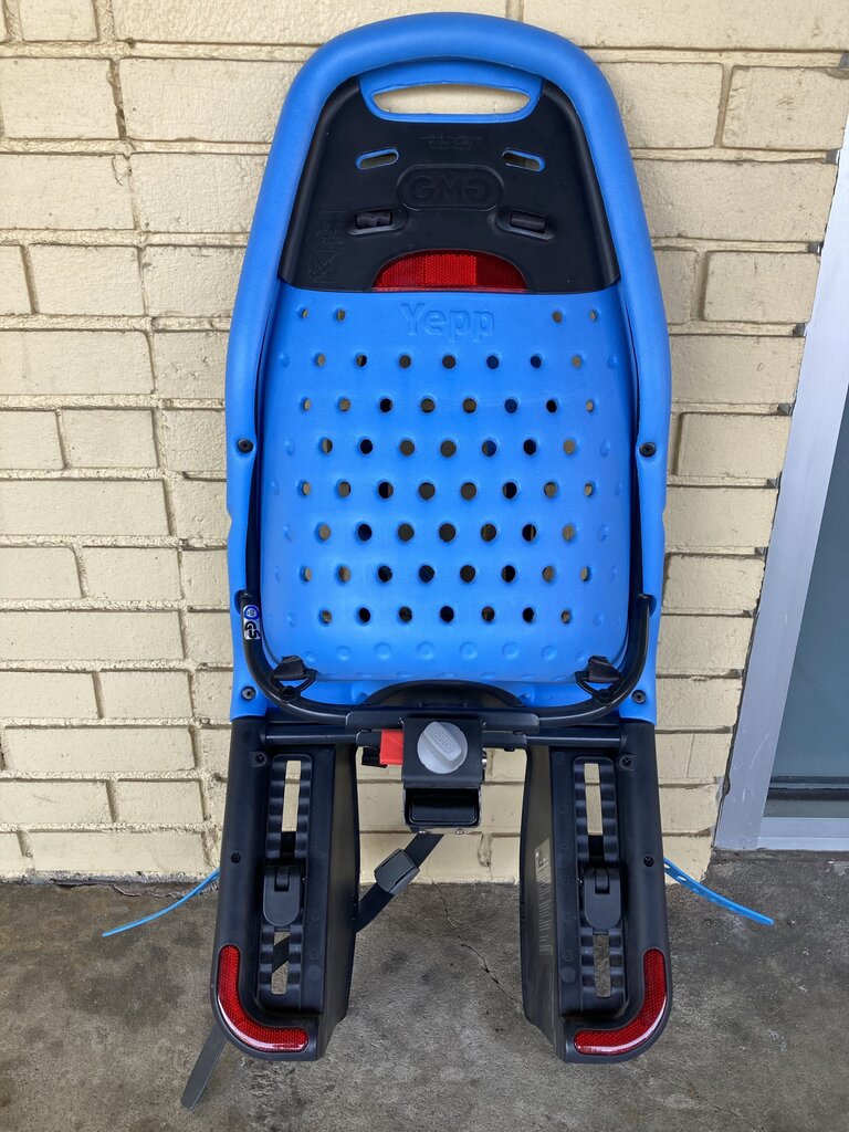 Thule Yepp Maxi EF Rear Child Bike Seat, Blue, OS