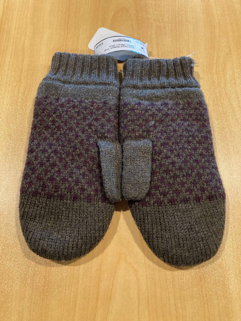 Smartwool Hudson Trail Mitten, Military Olive