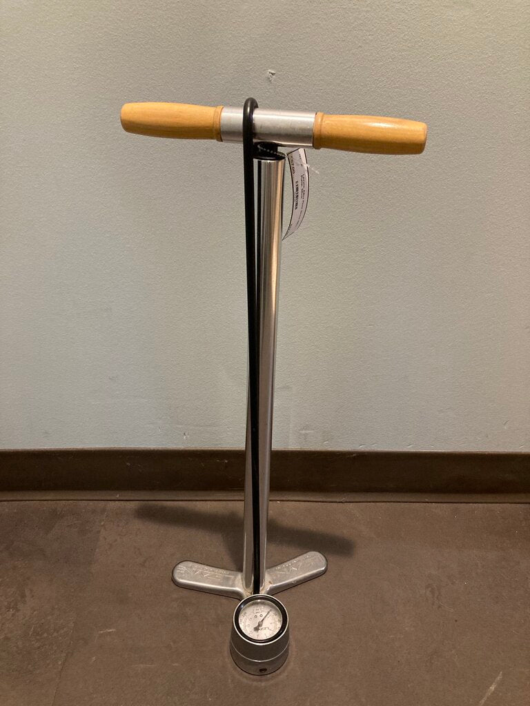 Lezyne Alloy Floor Drive Bike Pump, Silver