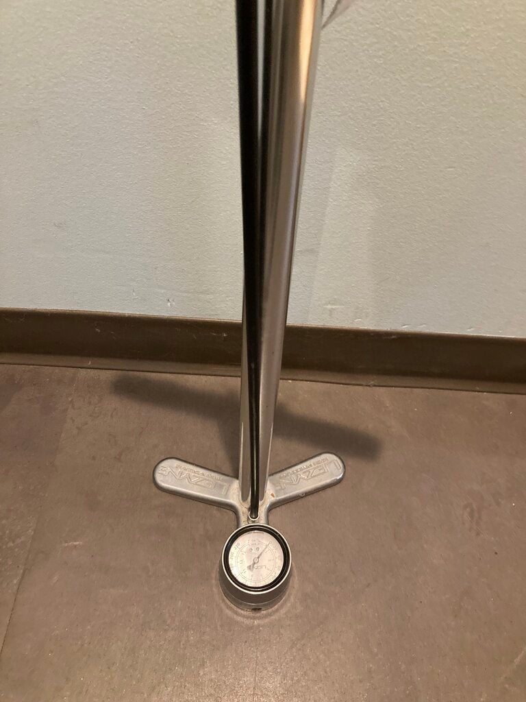 Lezyne Alloy Floor Drive Bike Pump, Silver