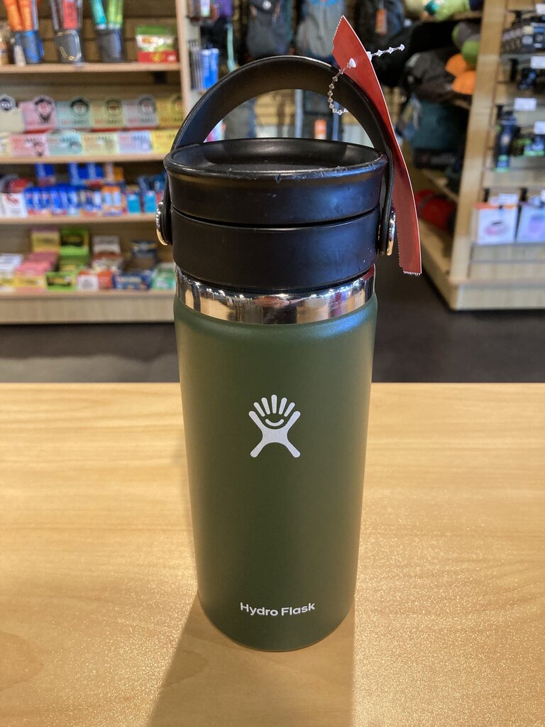Hydro Flask Insulated Thermos w/ Lid, Green, 16oz