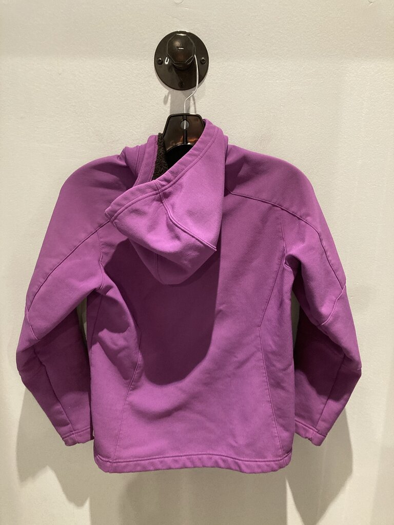 Quechua Fleece Lined Softshell Jacket, Purple, Youth S
