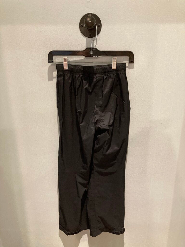 REI Rain Pants, Black, Kids M (10-12)
