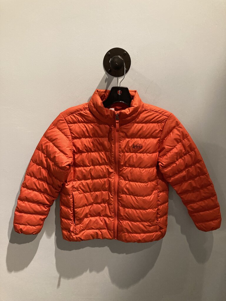 REI Down Puffer, Orange, Kid's M?