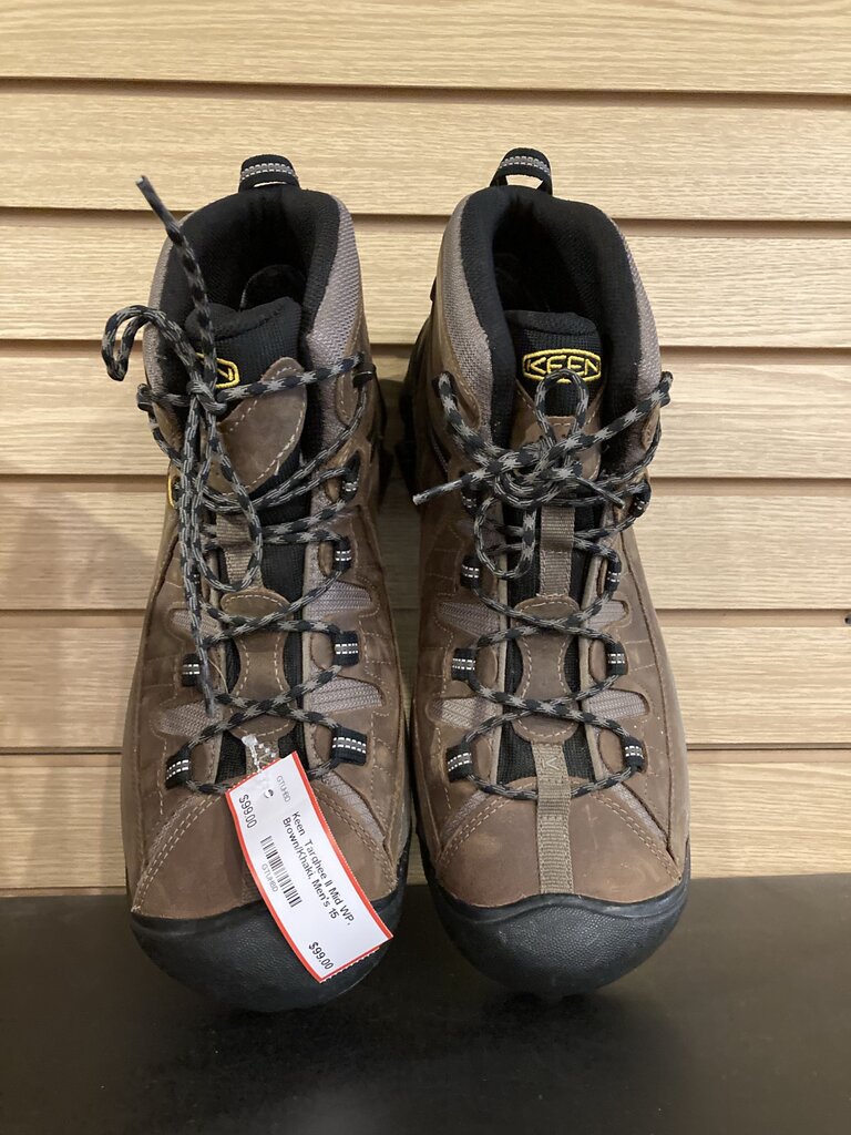 Keen Targhee II Mid WP, Brown/Khaki, Men's 15