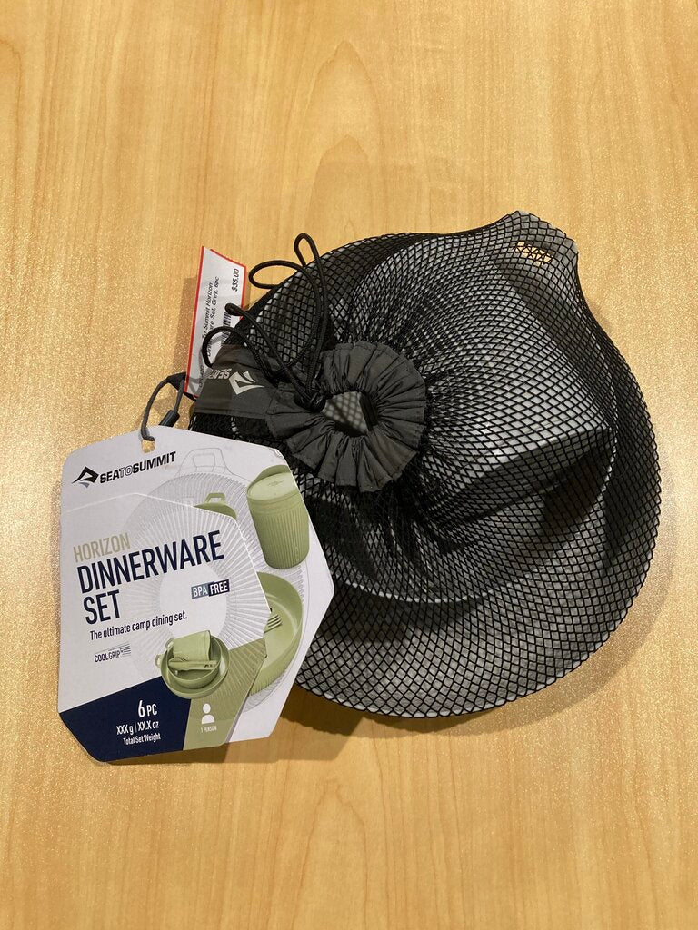 Sea To Summit Horizon Dinnerware Set, Grey, 6pc