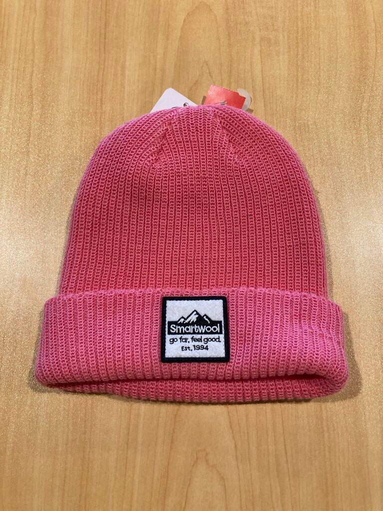 Smartwool Patch Beanie, Guava Pink, Kids