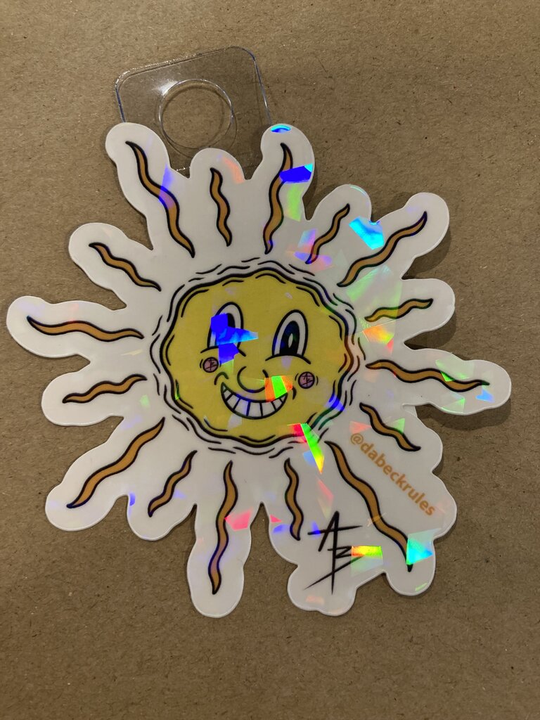 Andrew Beck Designs "Sun 1" Sticker