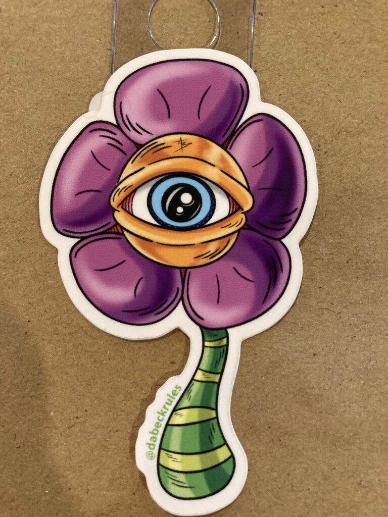 Andrew Beck Design Flower Eye Sticker